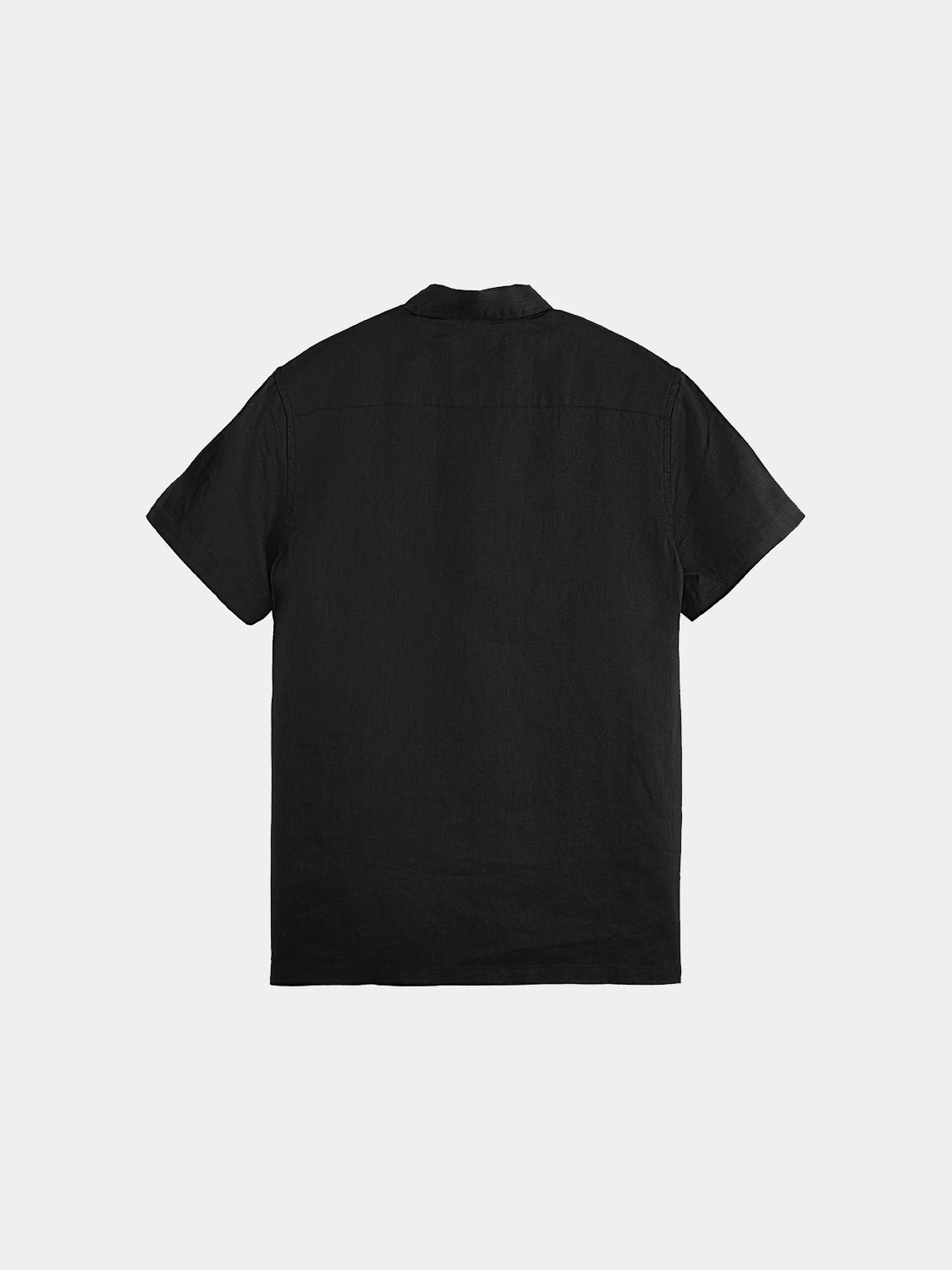 Core Linen S/S Shirt - Black