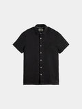 Core Linen S/S Shirt - Black
