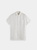 Core Linen S/S Shirt - Off White
