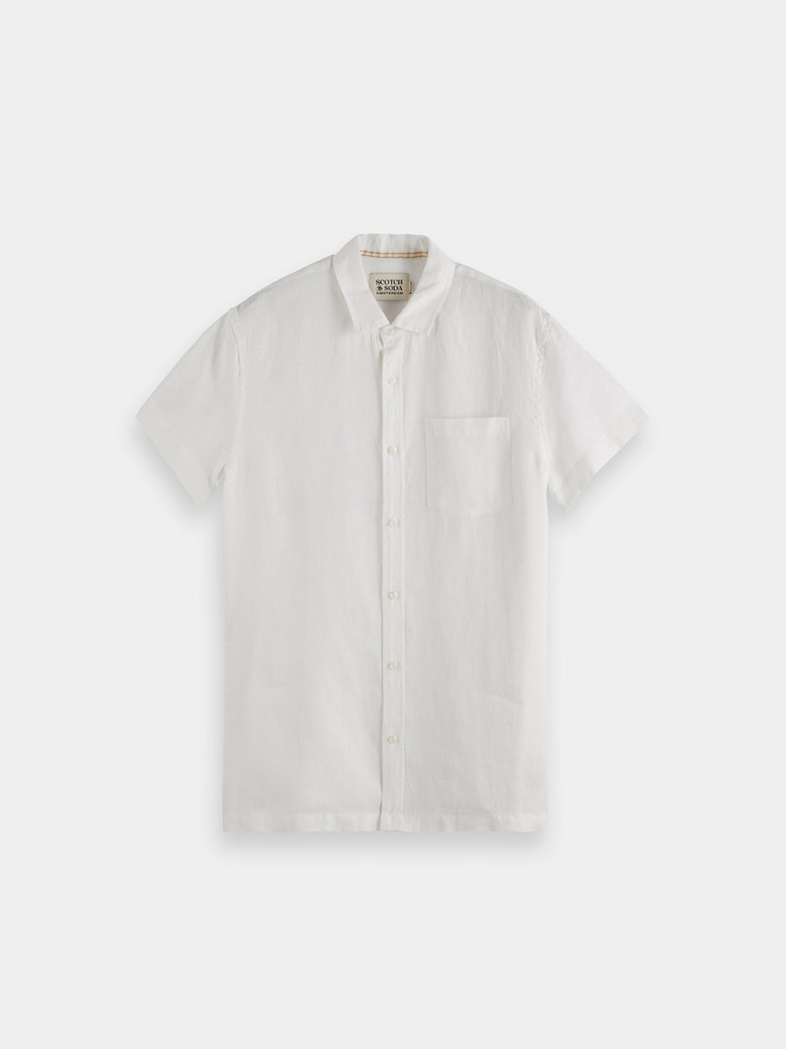 Core Linen S/S Shirt - Off White
