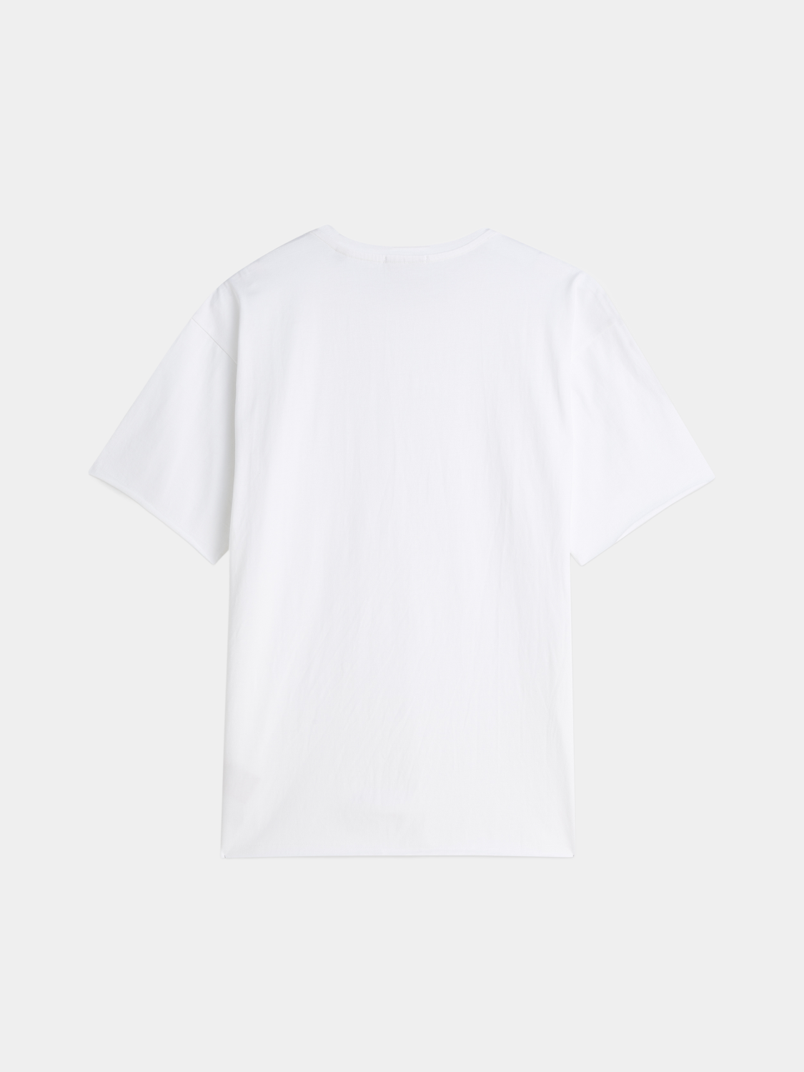 Scotch & Soda - Raw-edged t-shirt - Bright White