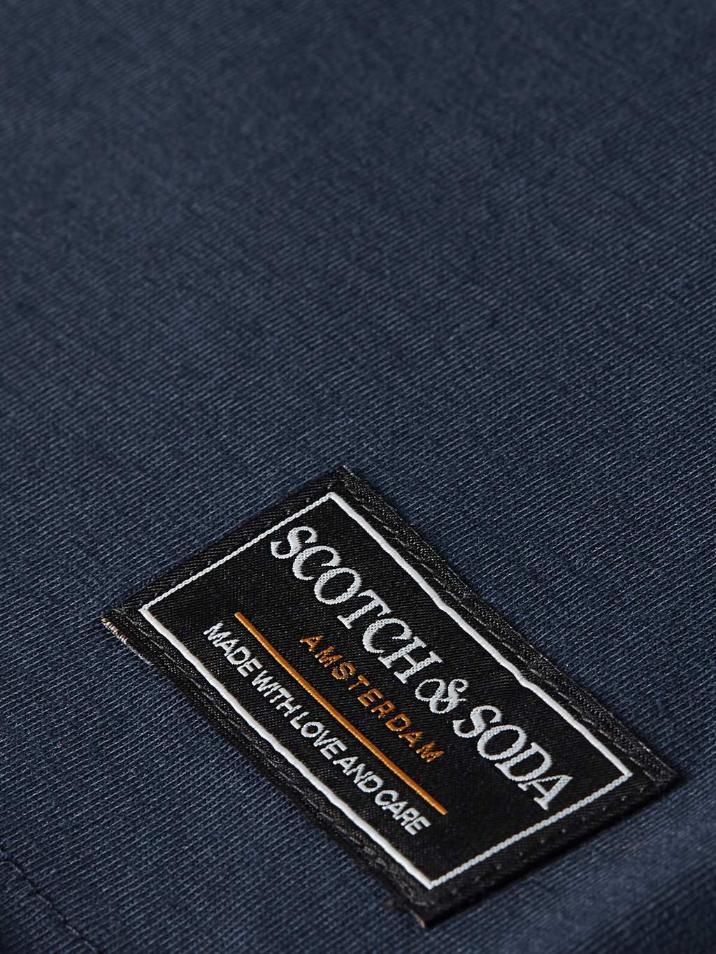 Scotch & Soda - Raw-edged t-shirt - Sky Captain