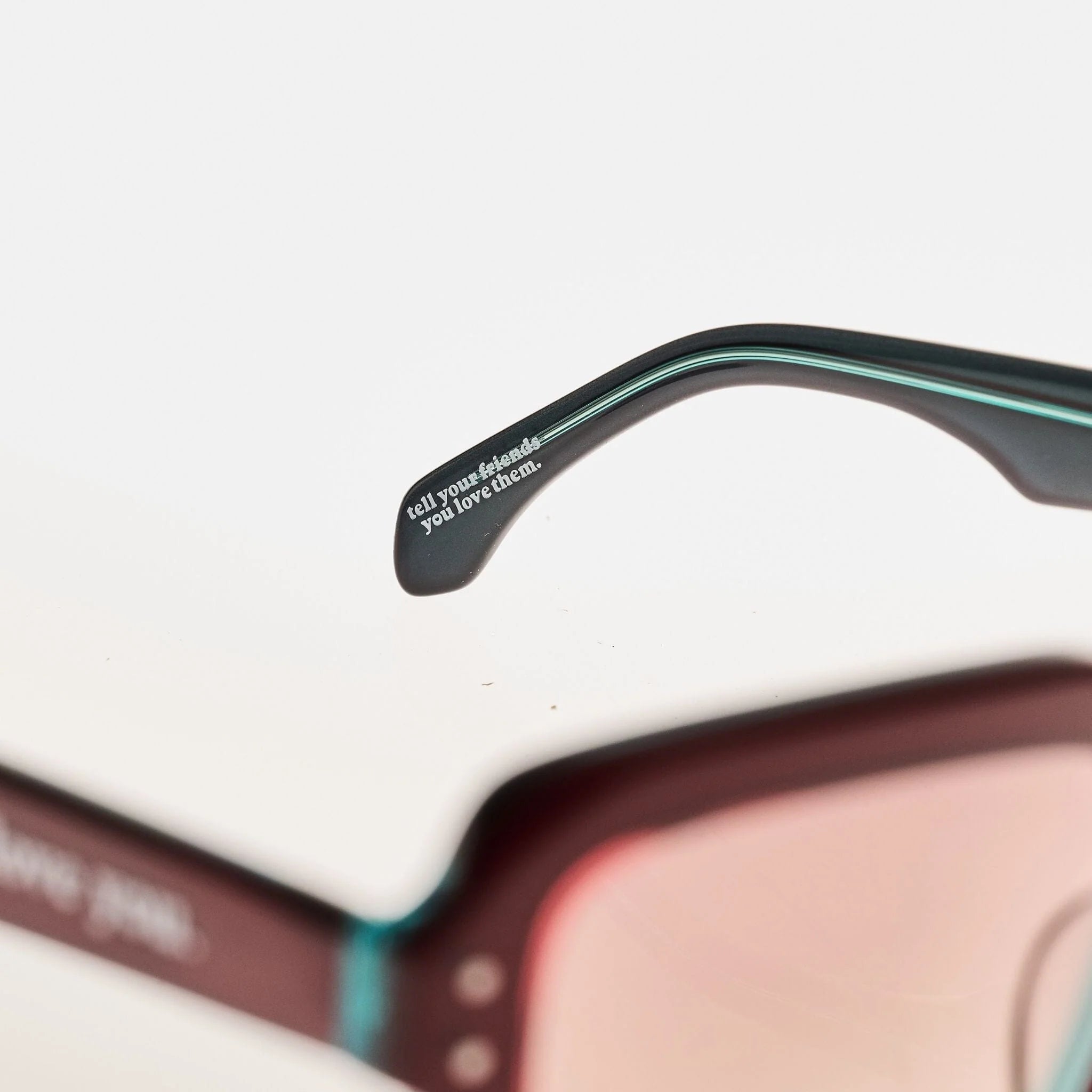 ENTRY Tri Tone Ruby / Green | Rose Gradient Bio Lens