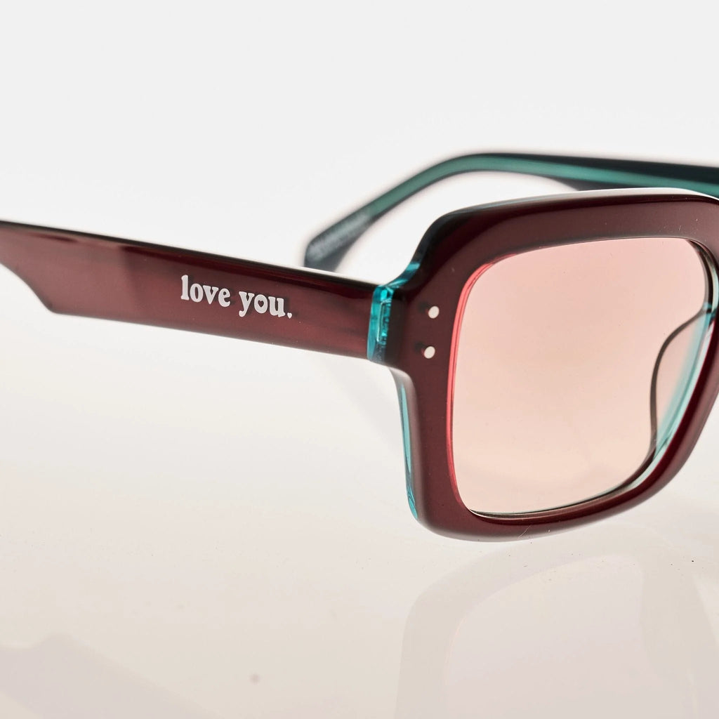 ENTRY Tri Tone Ruby / Green | Rose Gradient Bio Lens