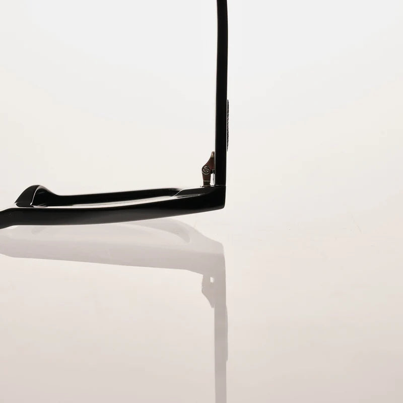FOLSOM Gloss Black | Green Polarised Lens
