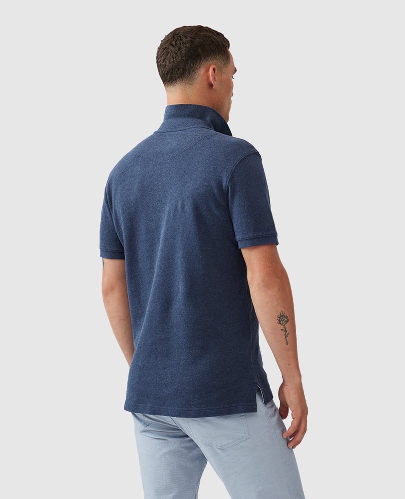 The Gunn Sports Fit Polo - Adriatic