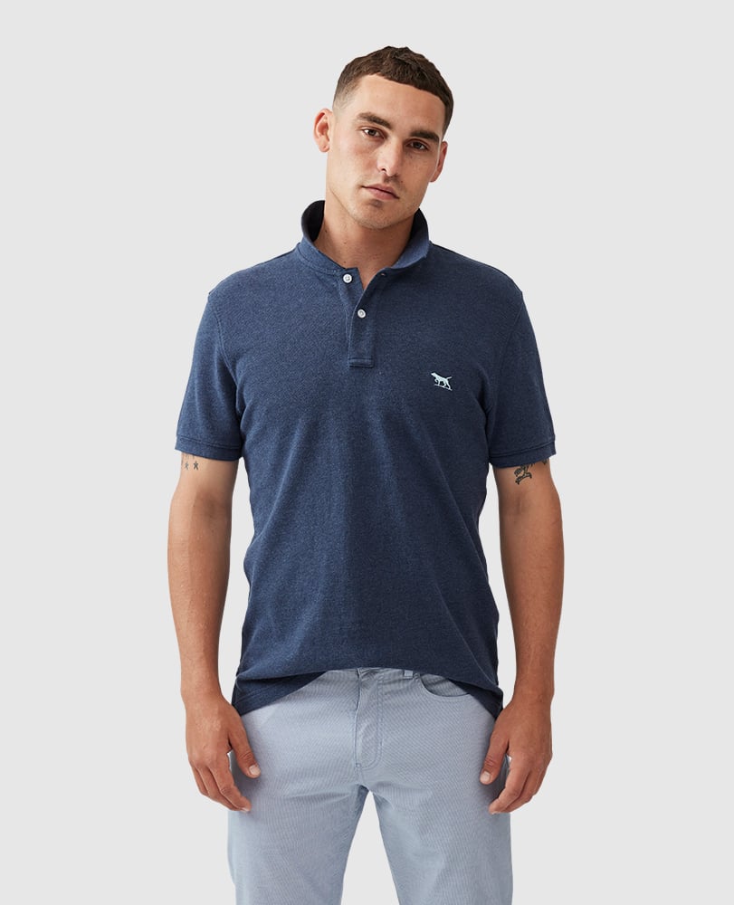 The Gunn Sports Fit Polo - Adriatic