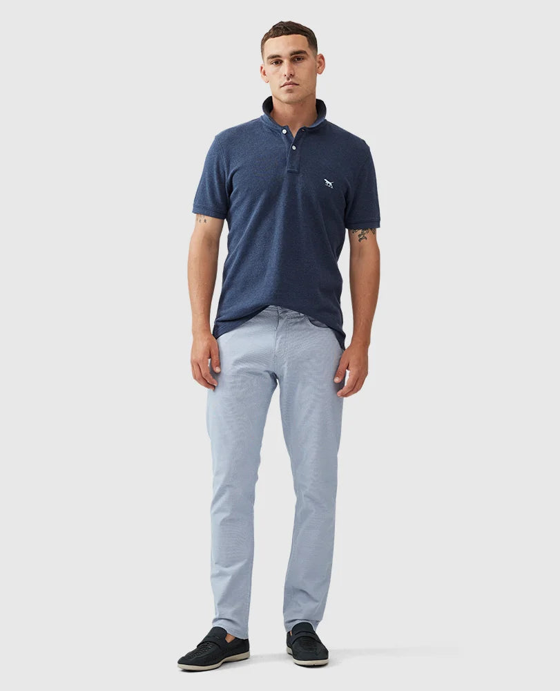 The Gunn Sports Fit Polo - Adriatic