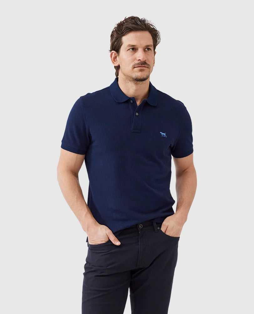 The Gunn Sports Fit Polo - Eclipse