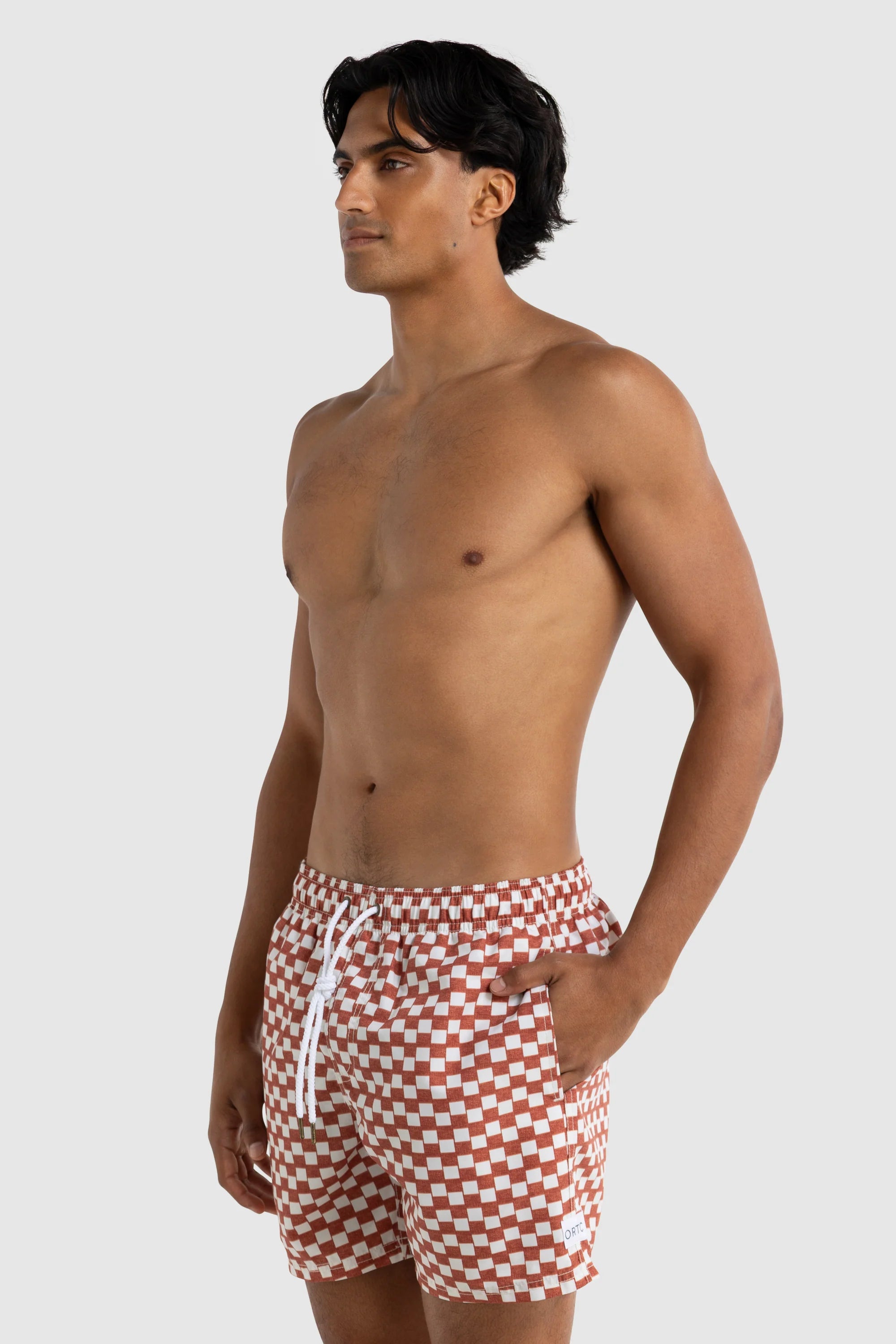 Artemis Swim Shorts - Rust