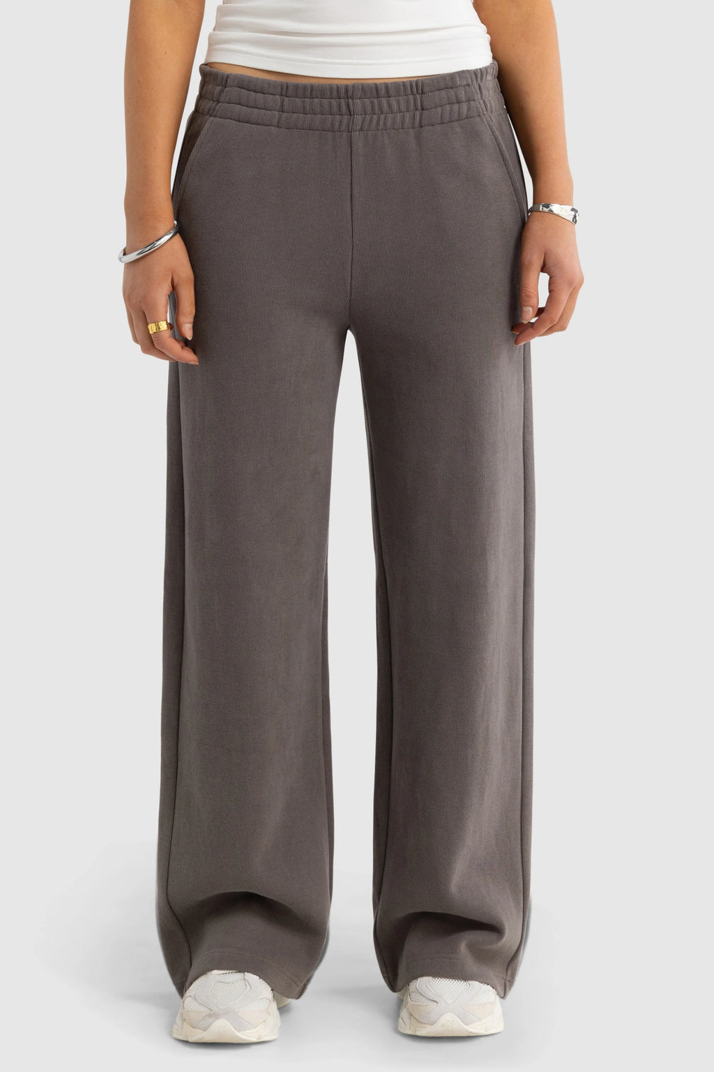 Ava Wide Leg Pants - Espresso