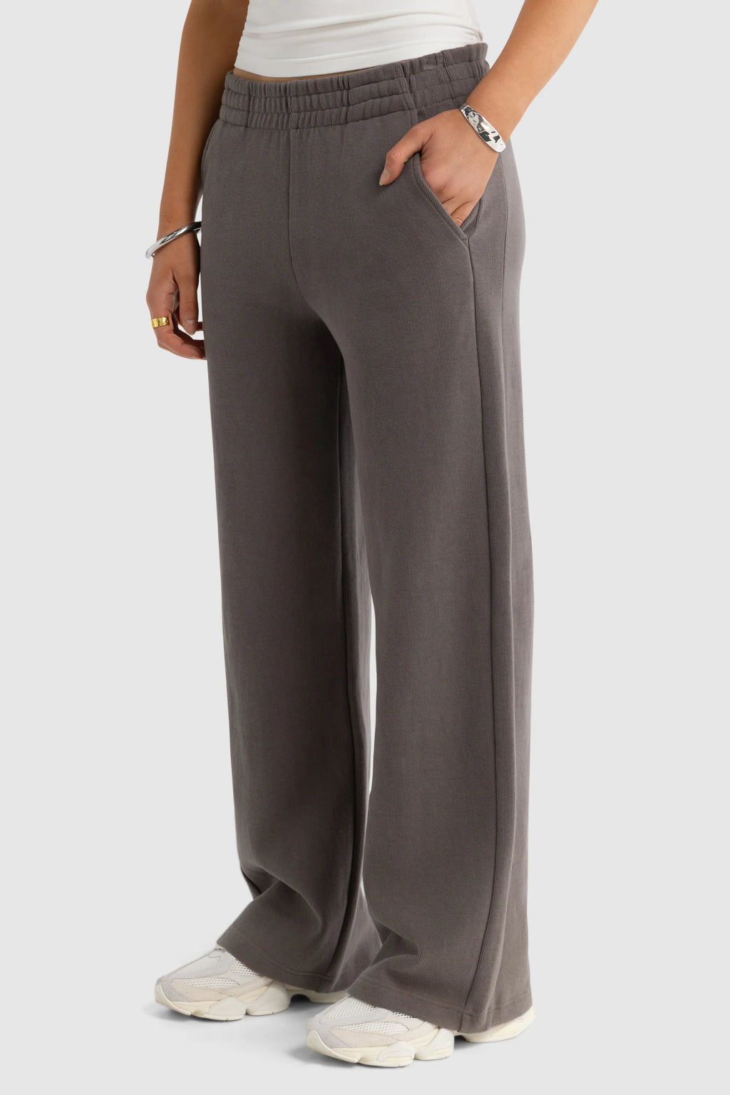 Ava Wide Leg Pants - Espresso