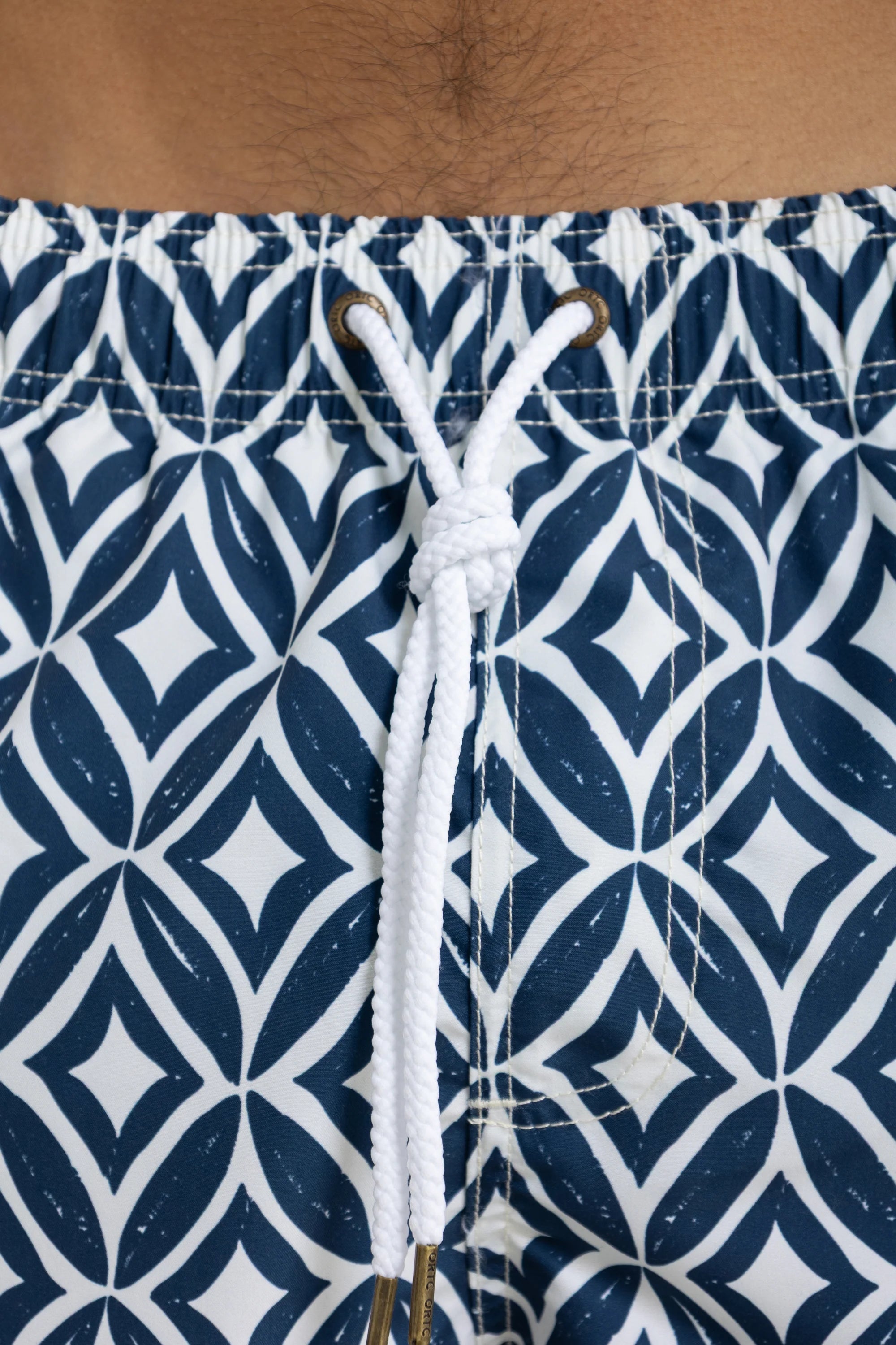 Cable Swim Shorts - Navy