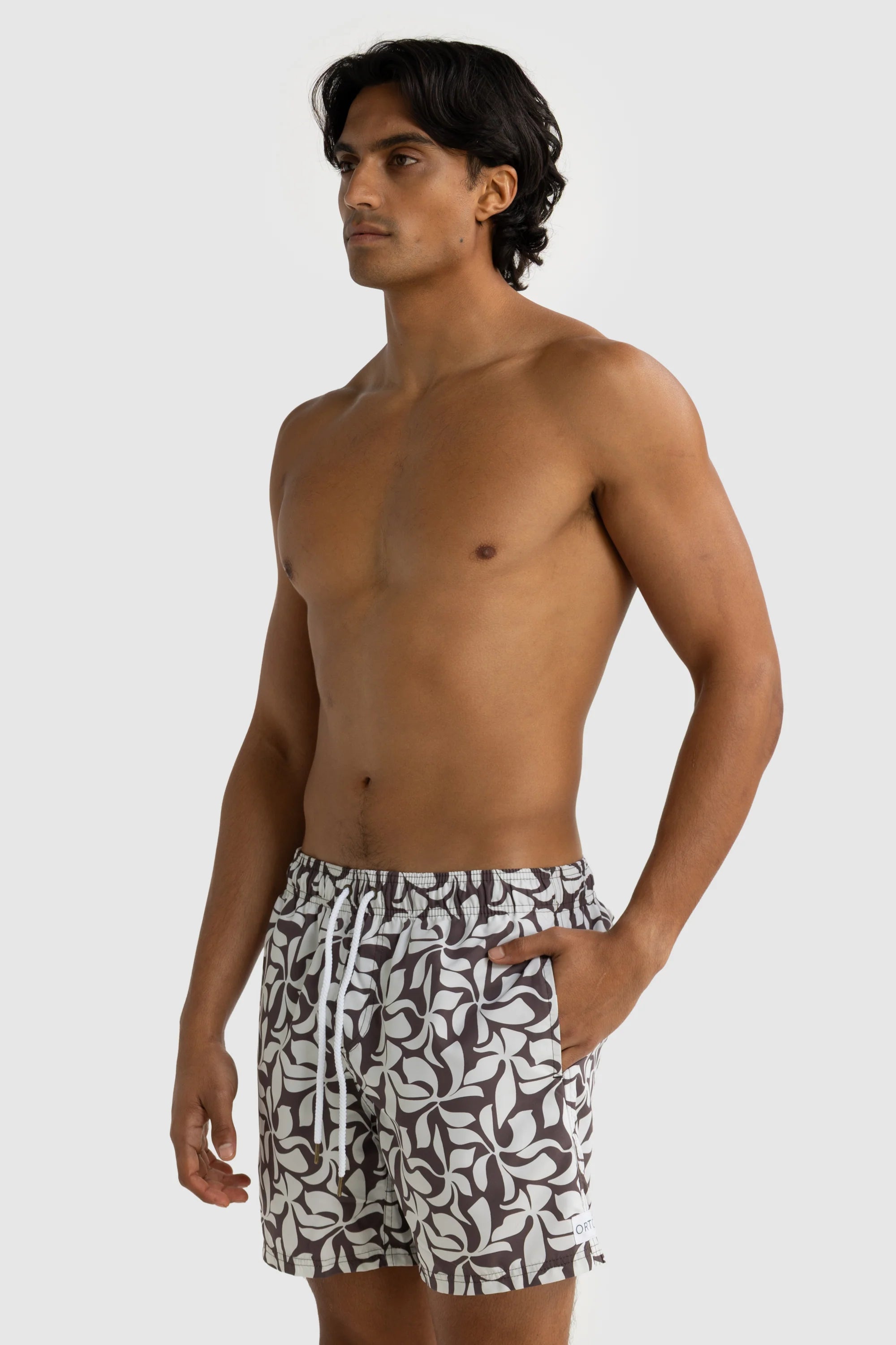 Haven Swim Shorts - Bark