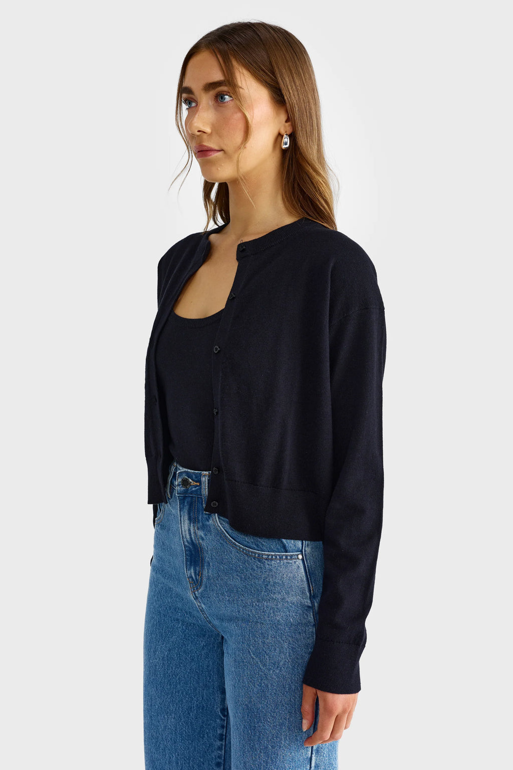 Kingston Knit Cardigan - Black