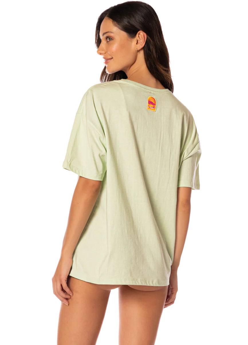 Tropical Haven Azalea T-Shirt - Green