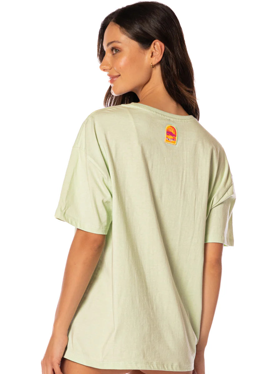 Tropical Haven Azalea T-Shirt - Green