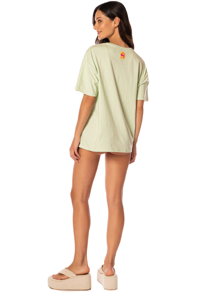 Tropical Haven Azalea T-Shirt - Green