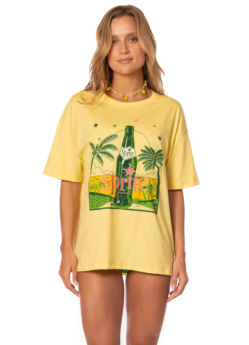 Tiki Rush Azalea T-Shirt - Lt/Pastel Yellow