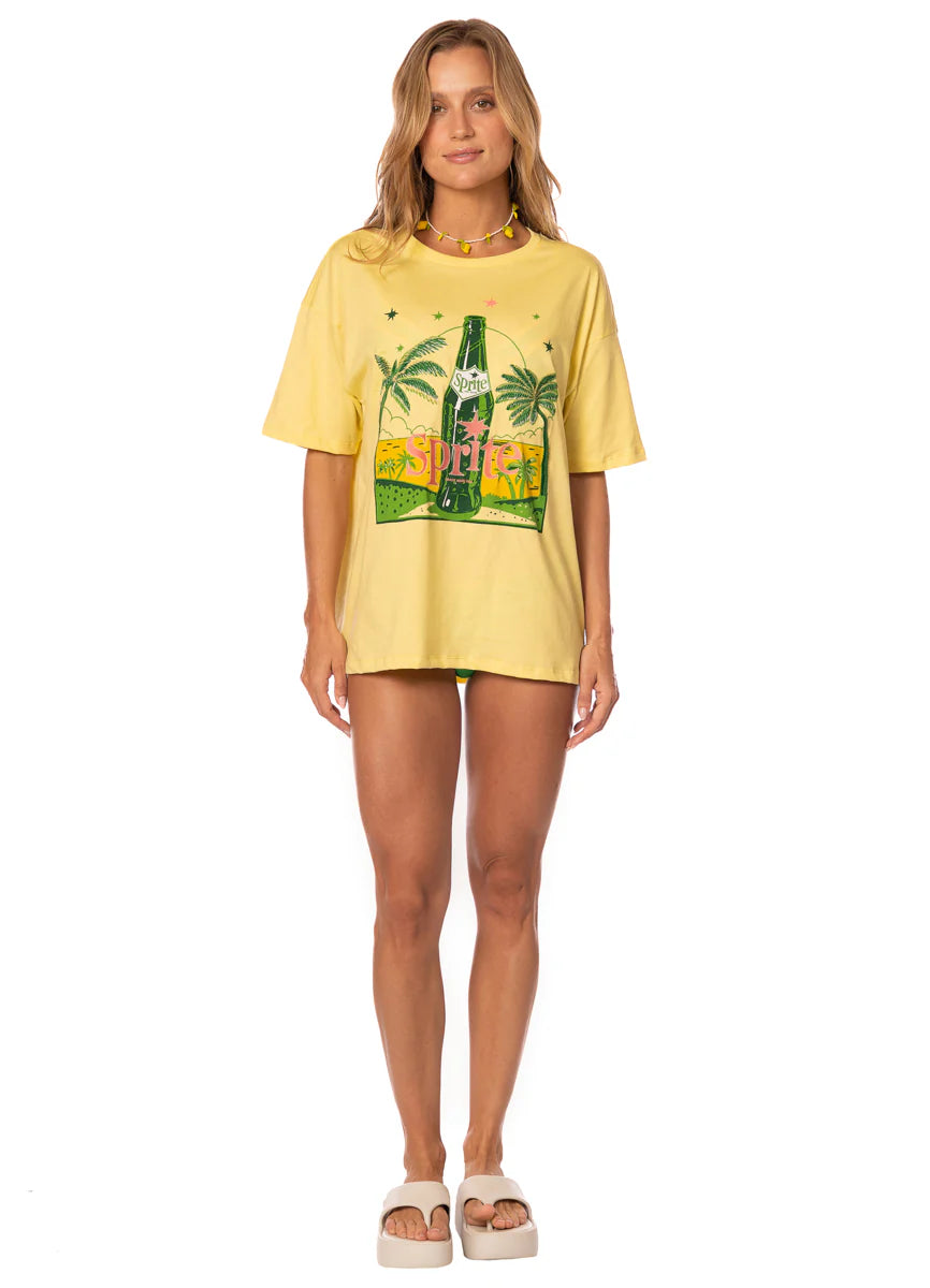 Tiki Rush Azalea T-Shirt - Lt/Pastel Yellow