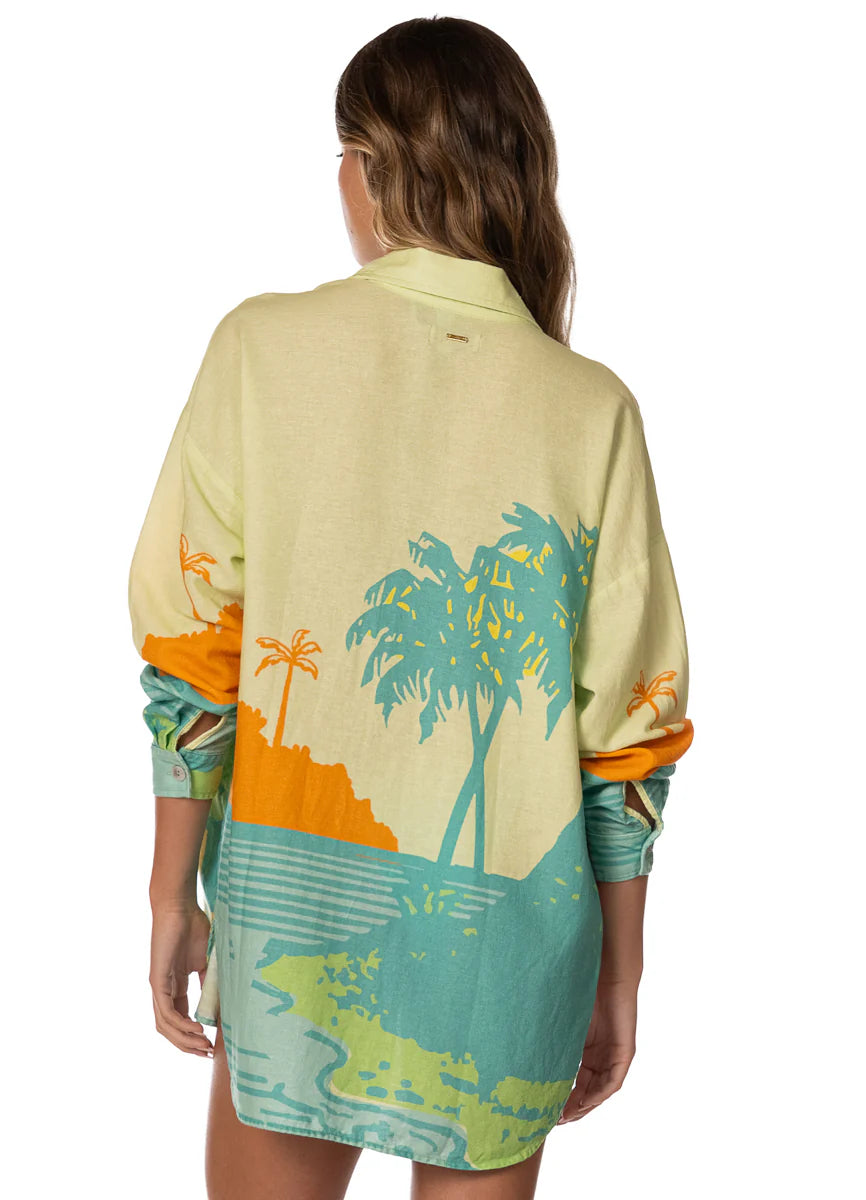 Pastel Mirage Dreambound Shirt - Open Green