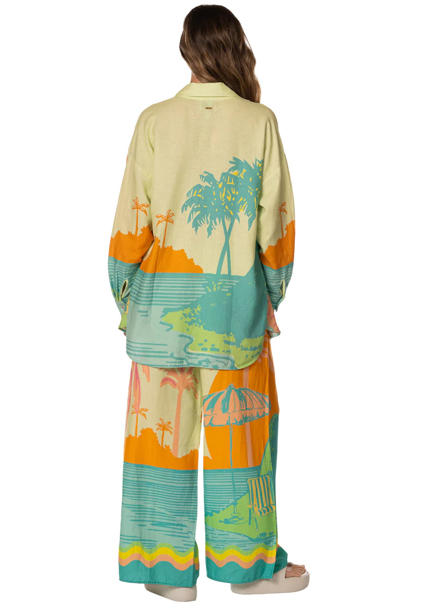 Pastel Mirage Dreambound Shirt - Open Green