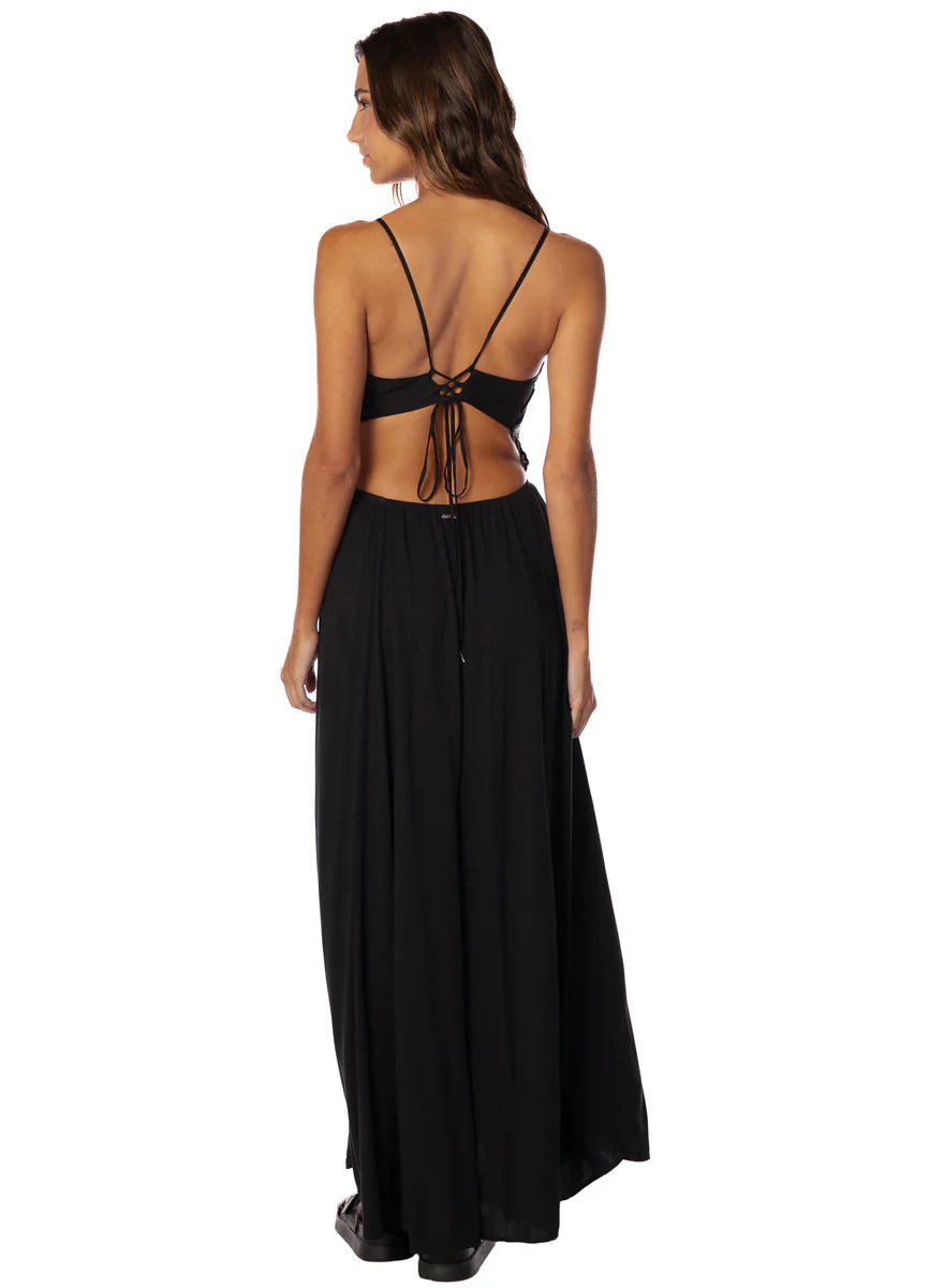 Palm Grove Owen Dress - Black