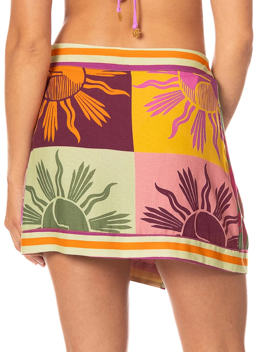 Patch Play Celestia Skirt - Open Purple