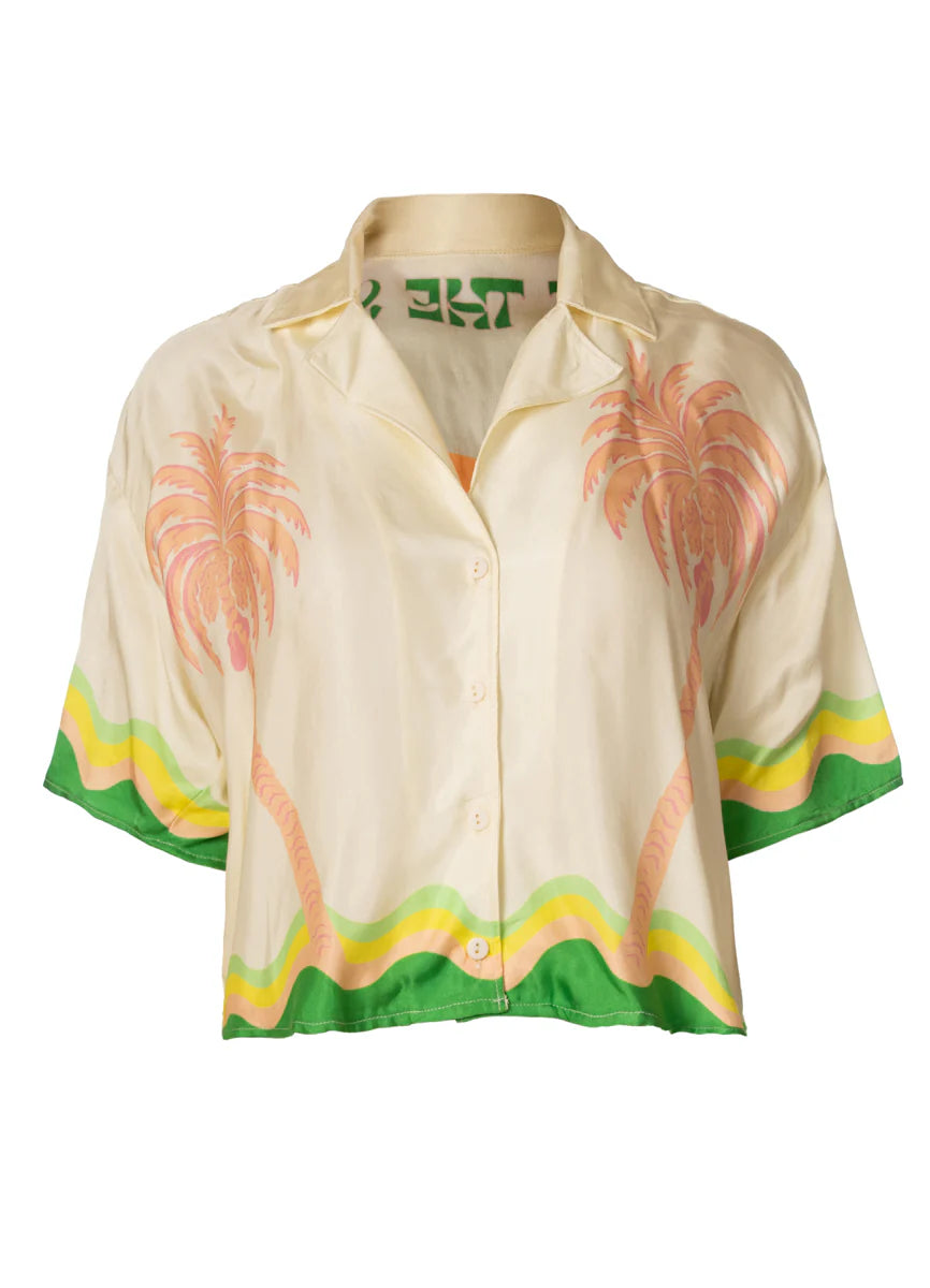 Cotton Hues Octavia Shirt - Open Beige