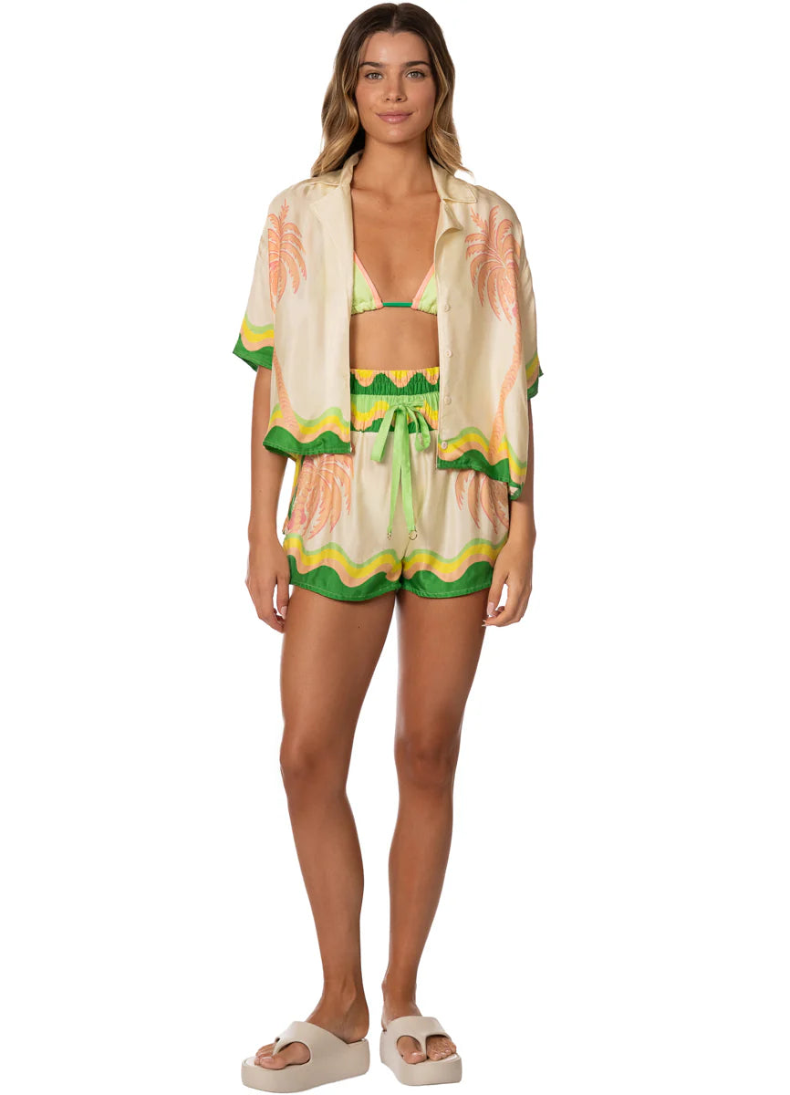 Cotton Hues Octavia Shirt - Open Beige