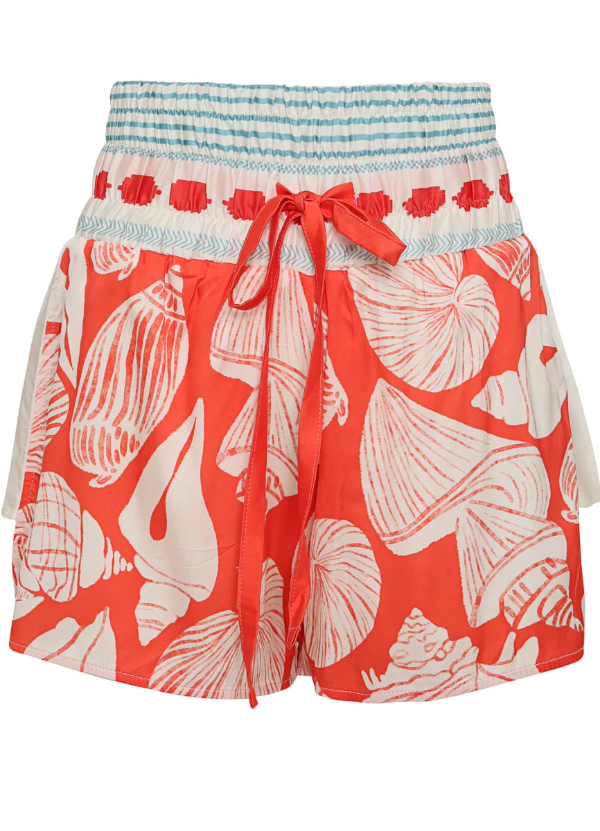 Australian Reef Rhino Shorts - Bright Red