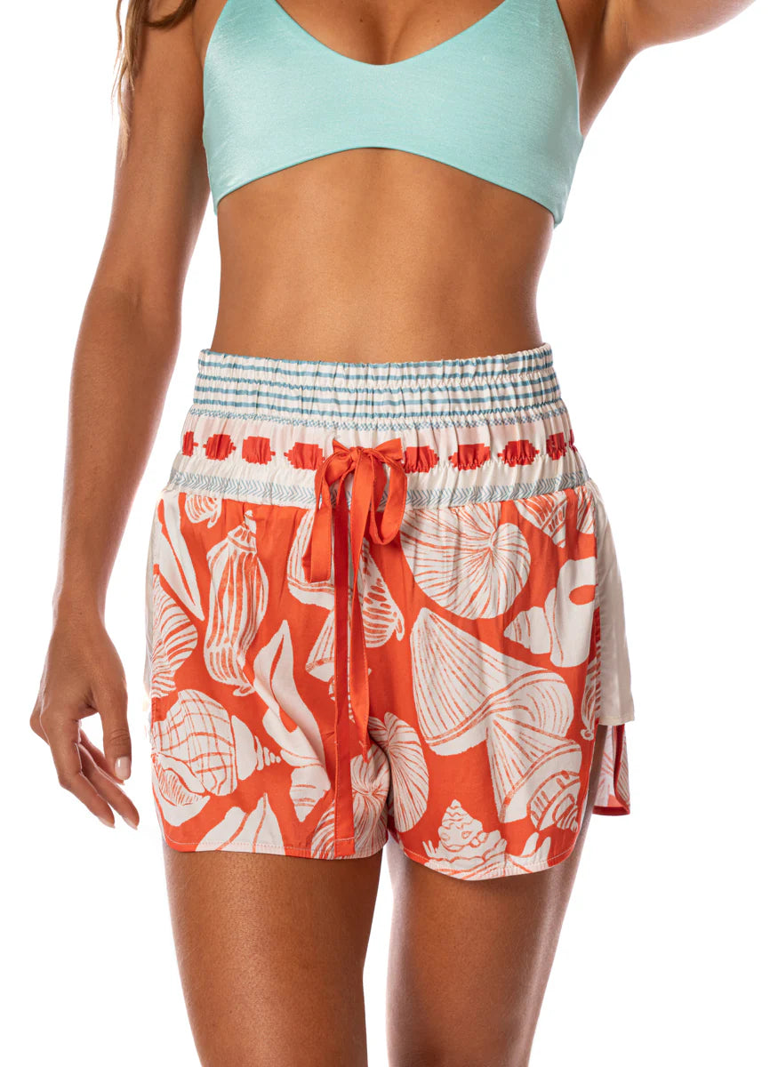 Australian Reef Rhino Shorts - Bright Red