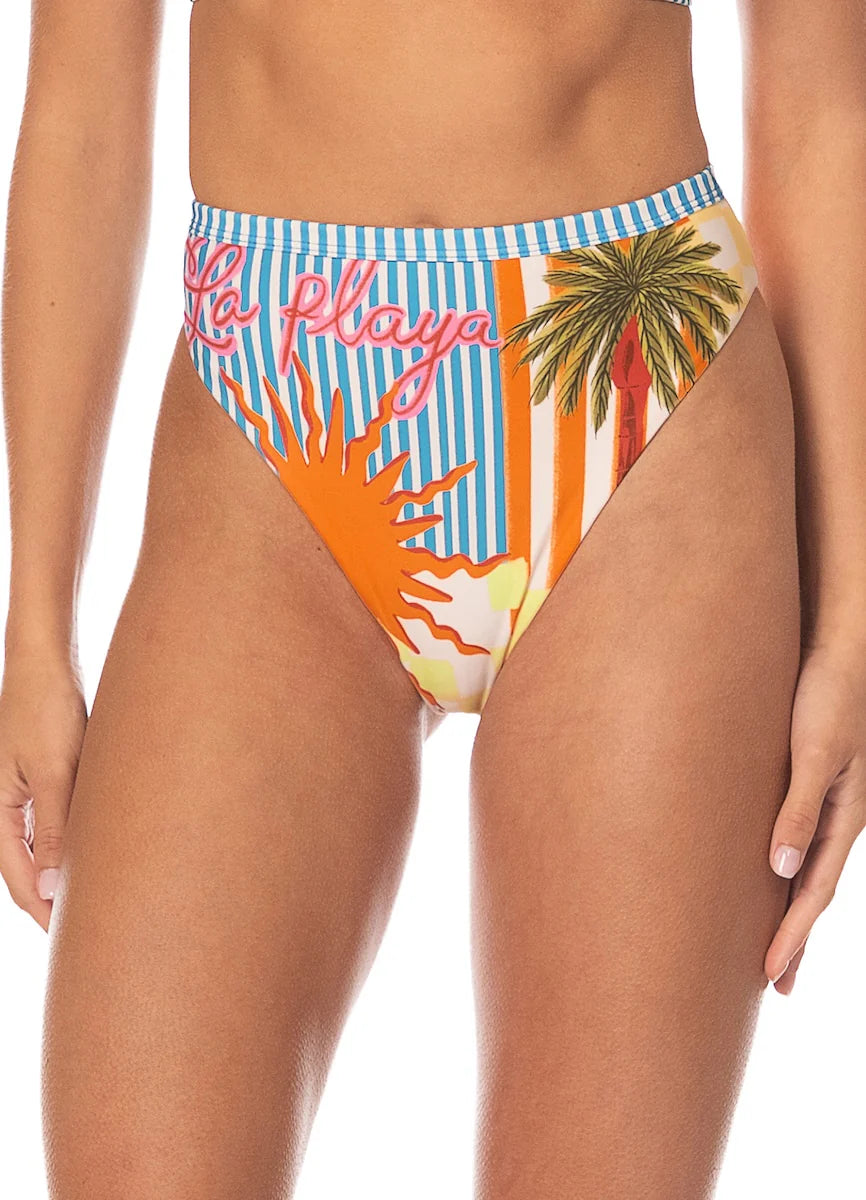 Beach Static Sully Bottom - Open Blue