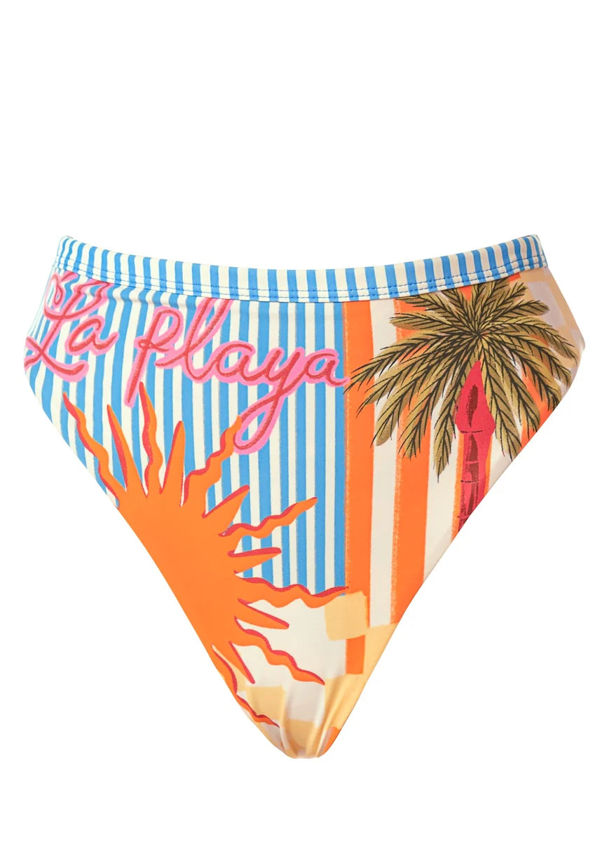 Beach Static Sully Bottom - Open Blue