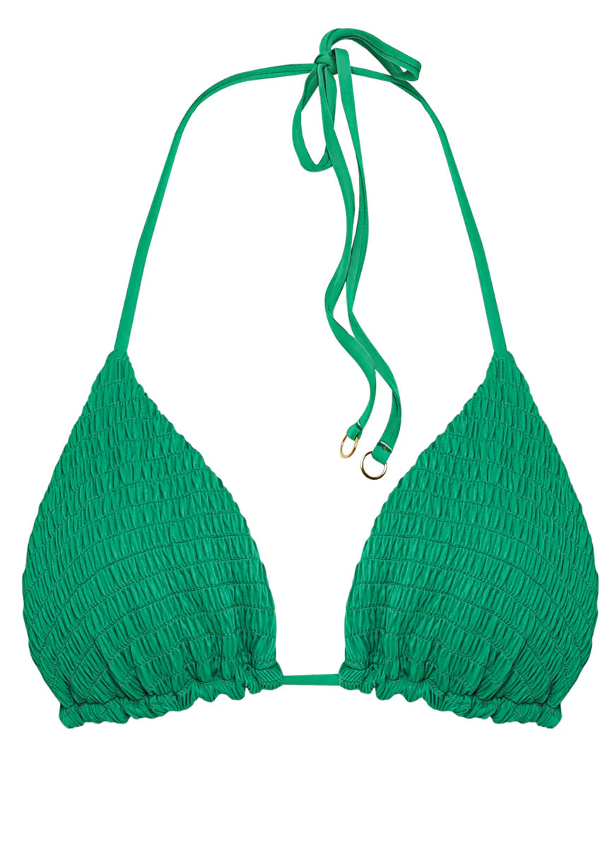 Jamaica Bliss Balmy Top - Bright Green