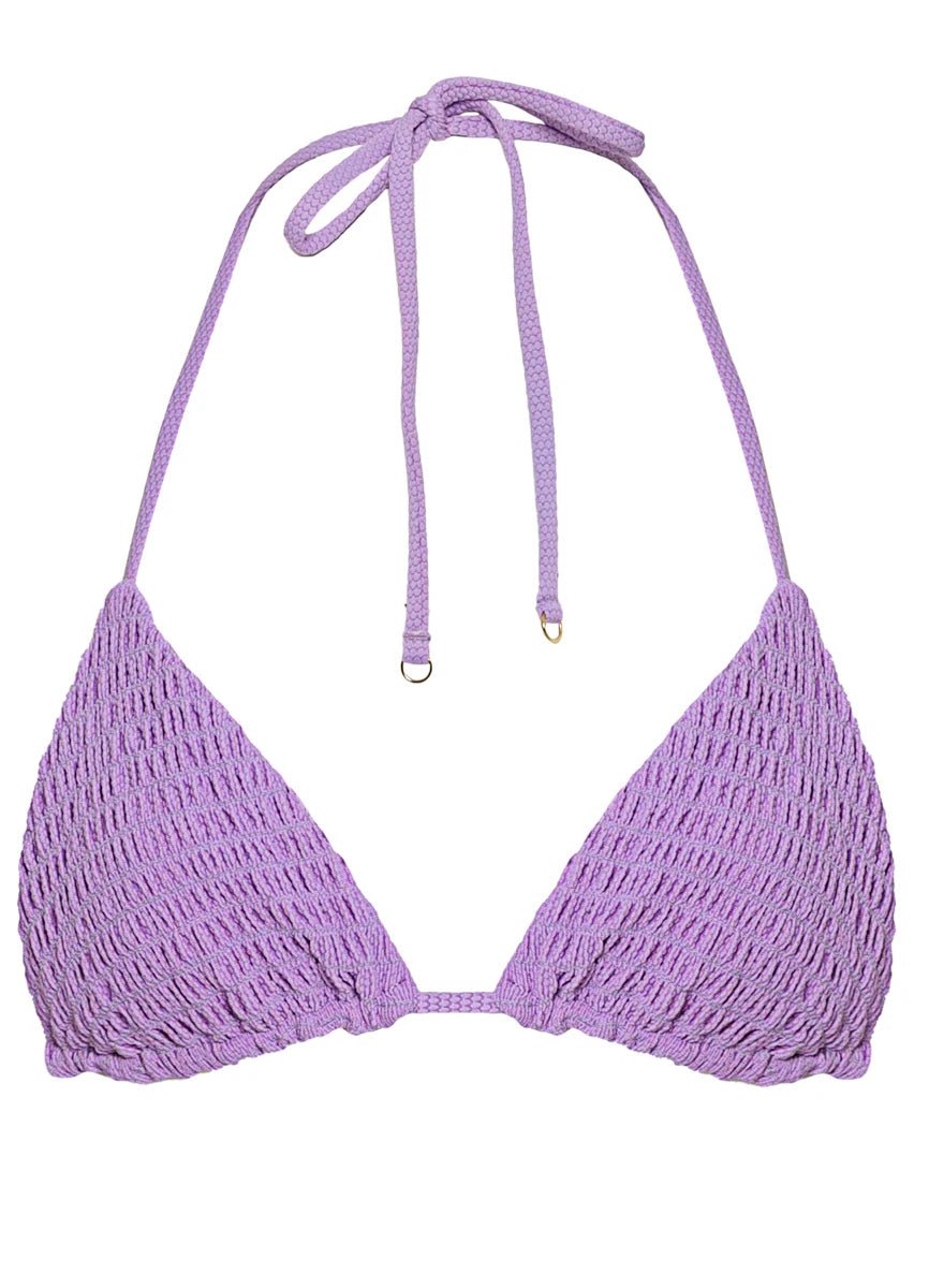 Purple Lavender Balmy Top - Purple