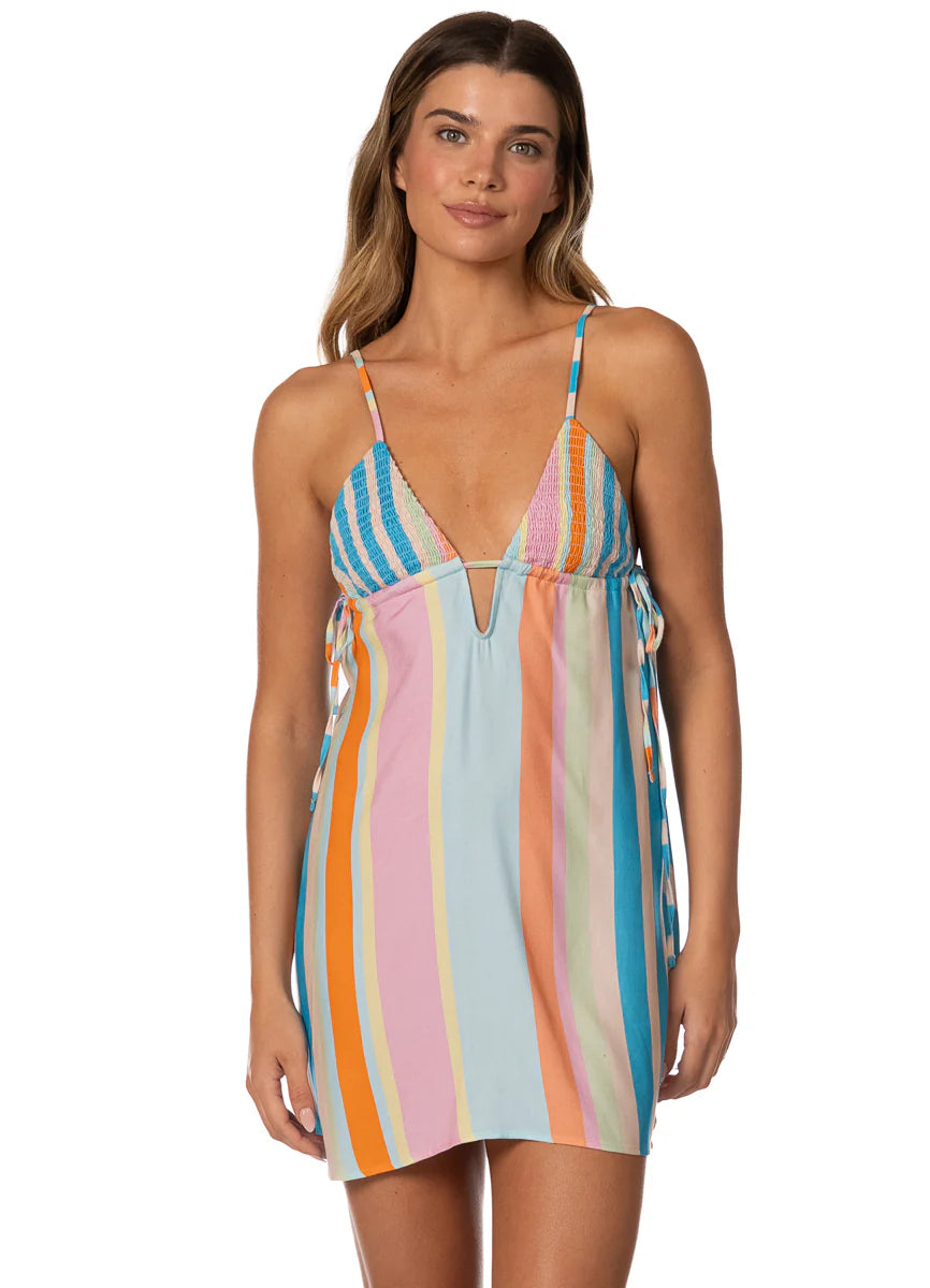 Deep Sea Lines Susanna Dress - Lt/Pastel Blue