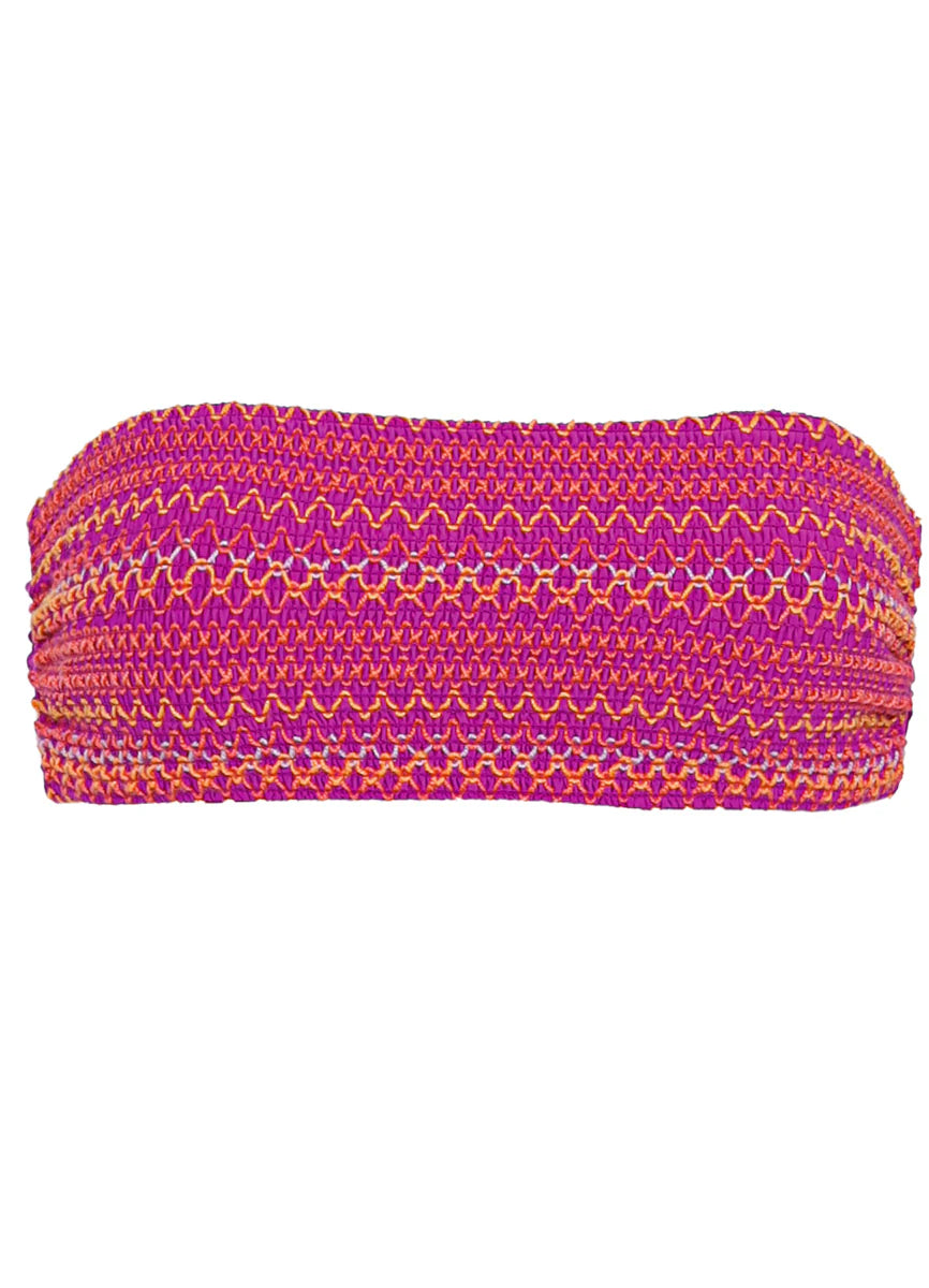 Sunset Palm Artemis Top - Purple