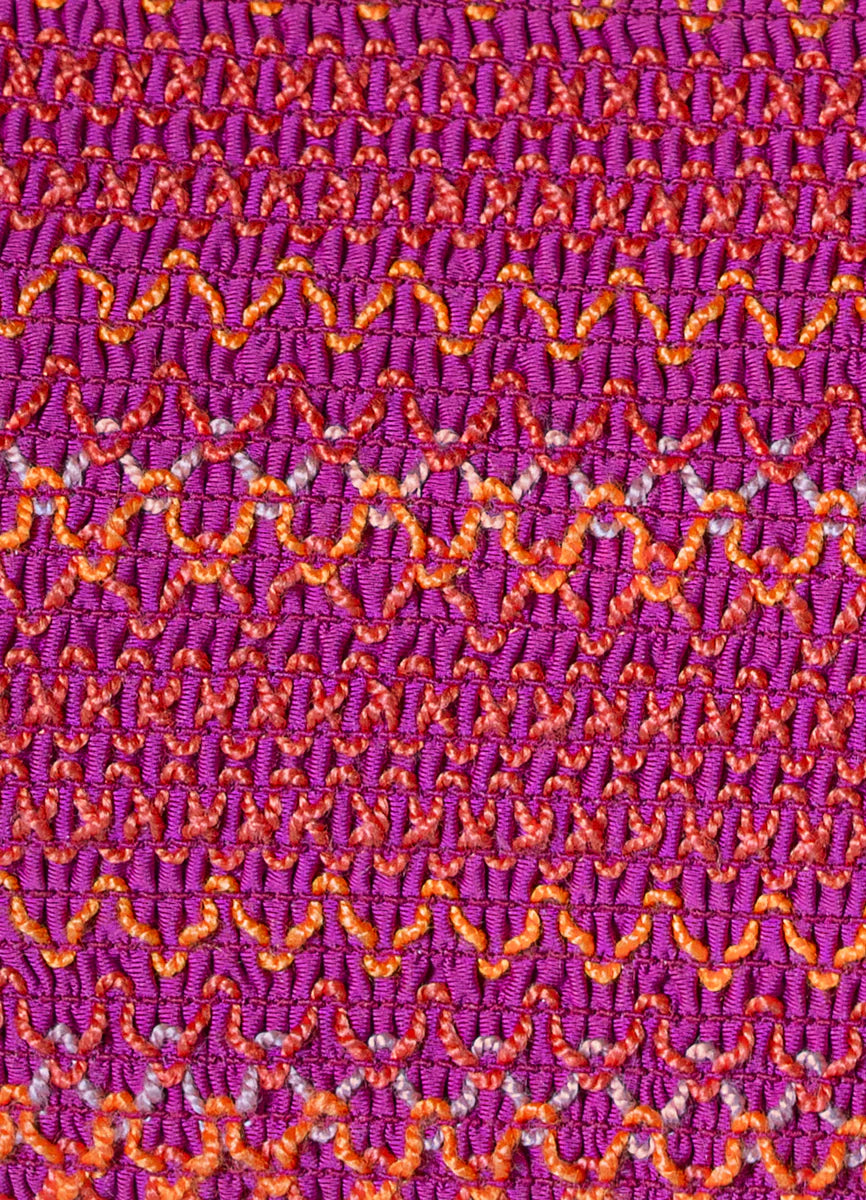 Sunset Palm Artemis Top - Purple