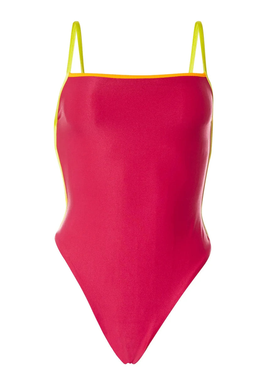 Sundazed Genova One Piece - Dark Pink