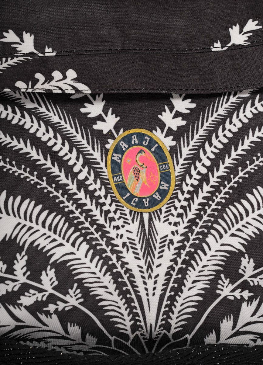 Midnight Palm Sophie Bags - Black