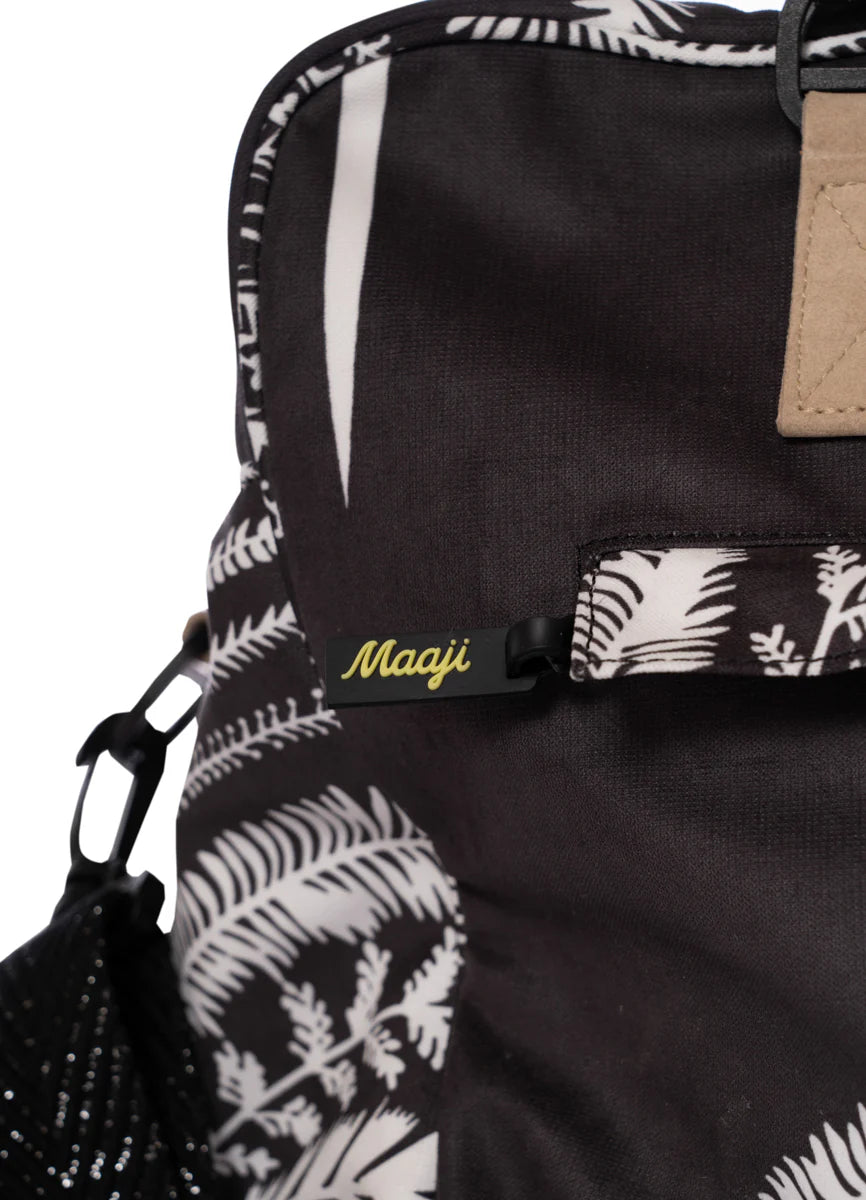 Midnight Palm Sophie Bags - Black