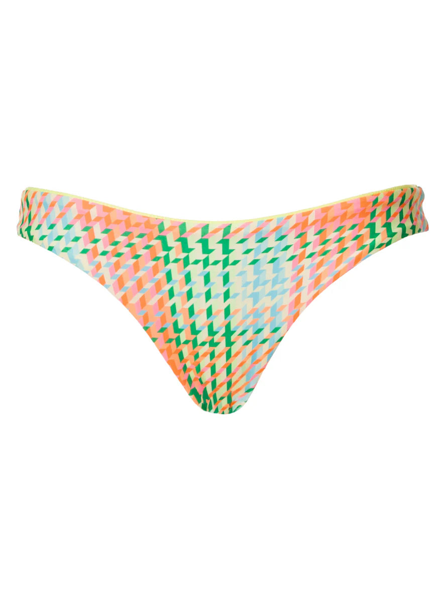 Dreamy Grid Iconic Bottom - Open Green
