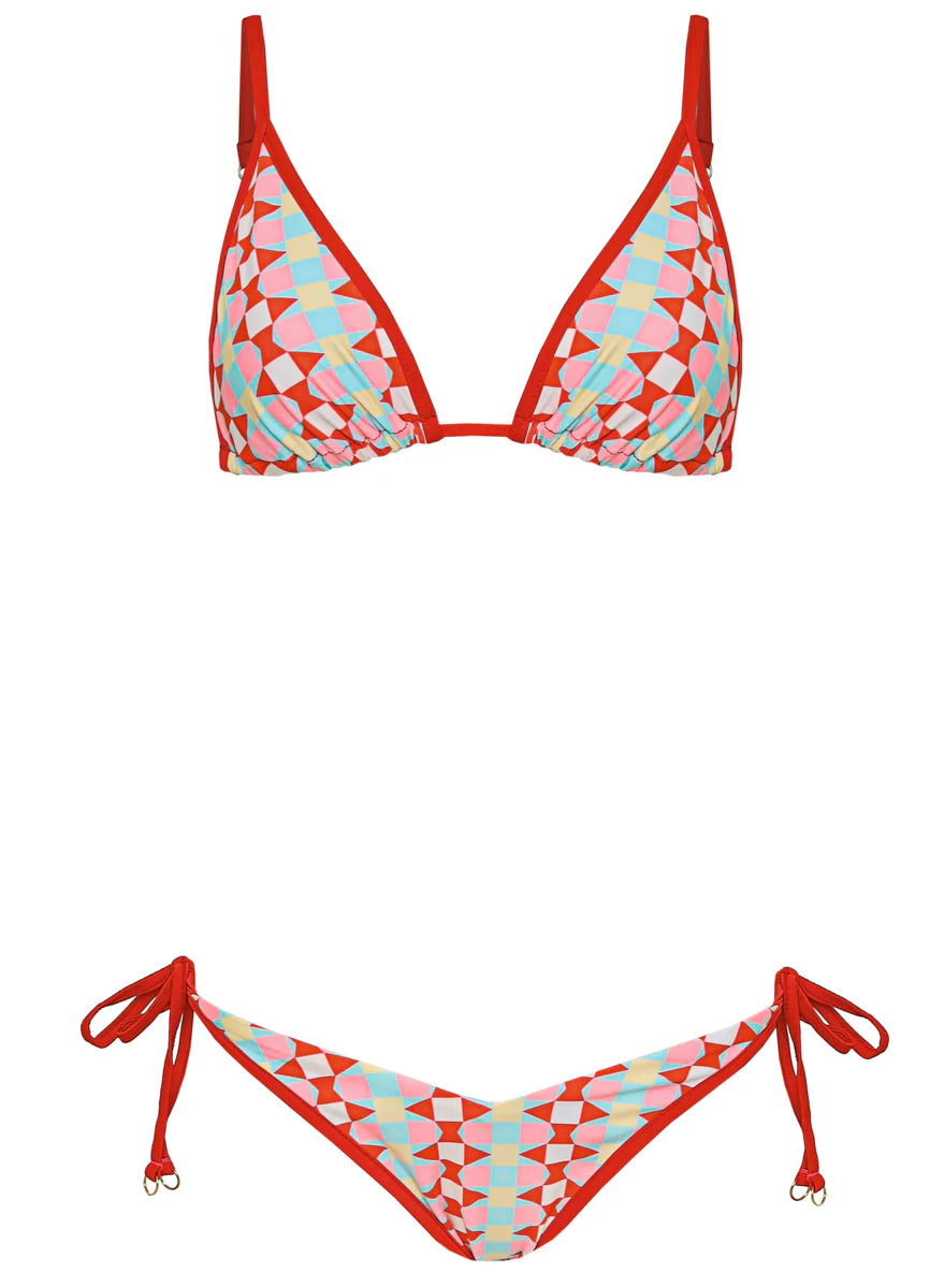 Geomatrix Dreamscape Bottom - Open Red