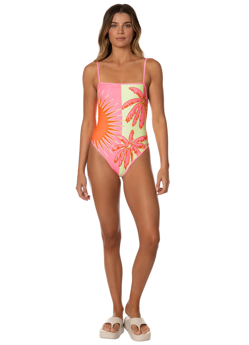 Palm & Sun Biella One Piece - Pink