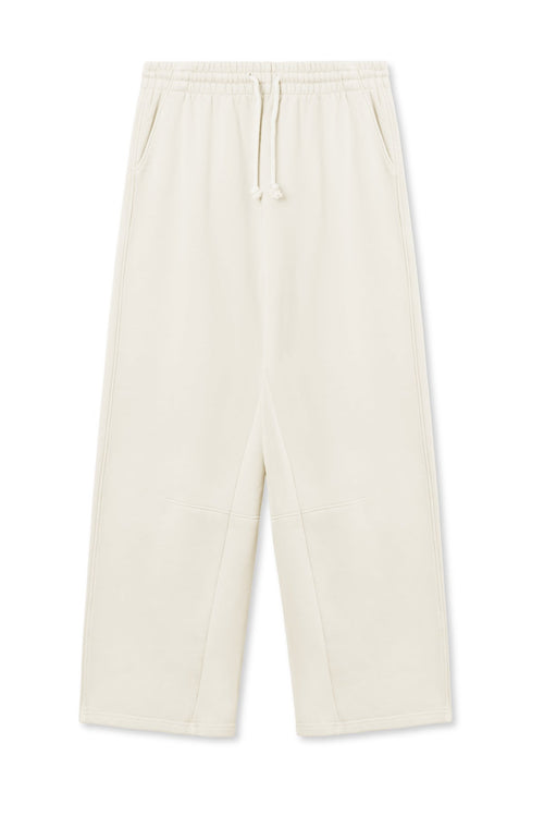 Fallon Fleece Barrel Leg Sweatpant - Sugar