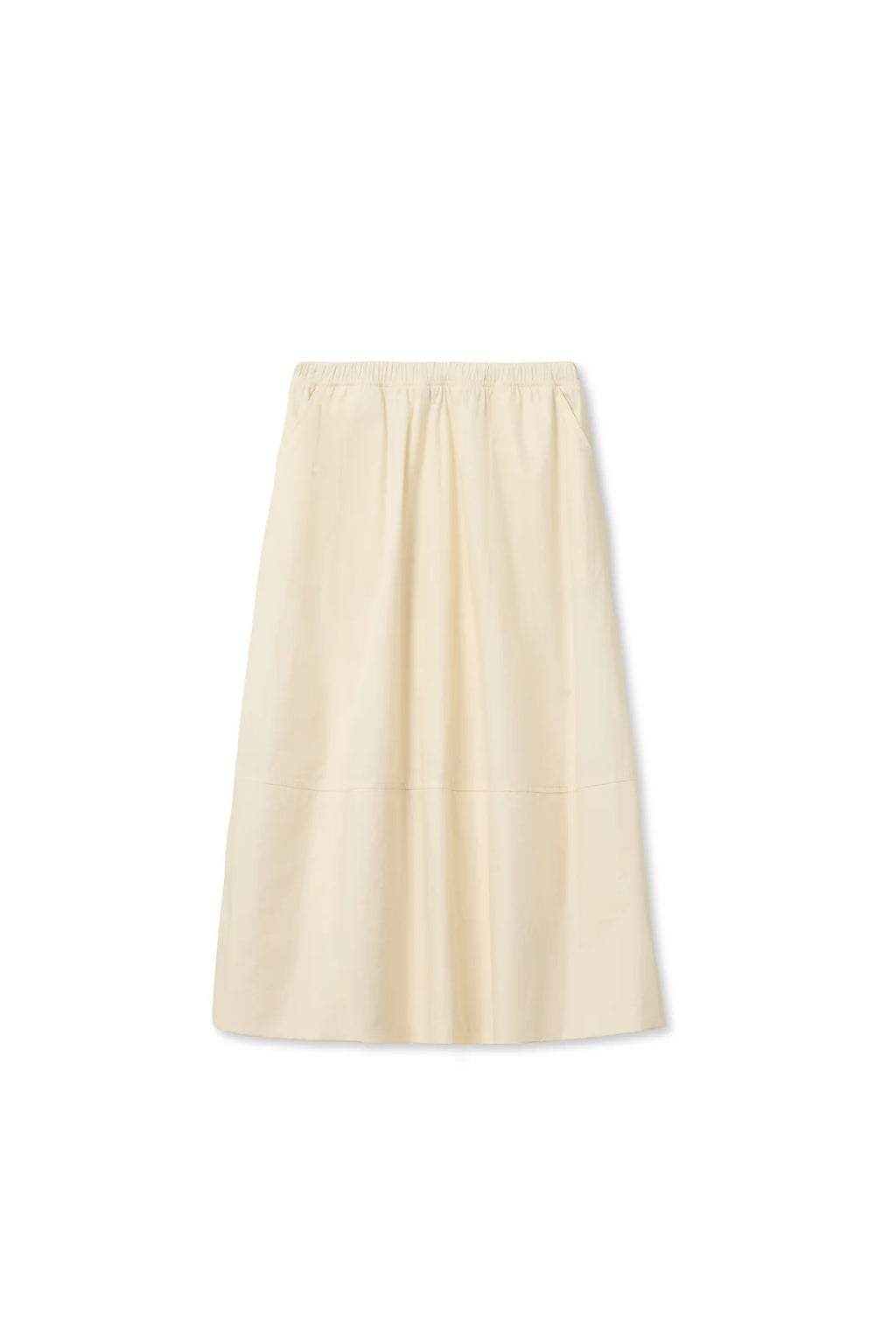 Minka Coton Poplin Skirt - Sugar