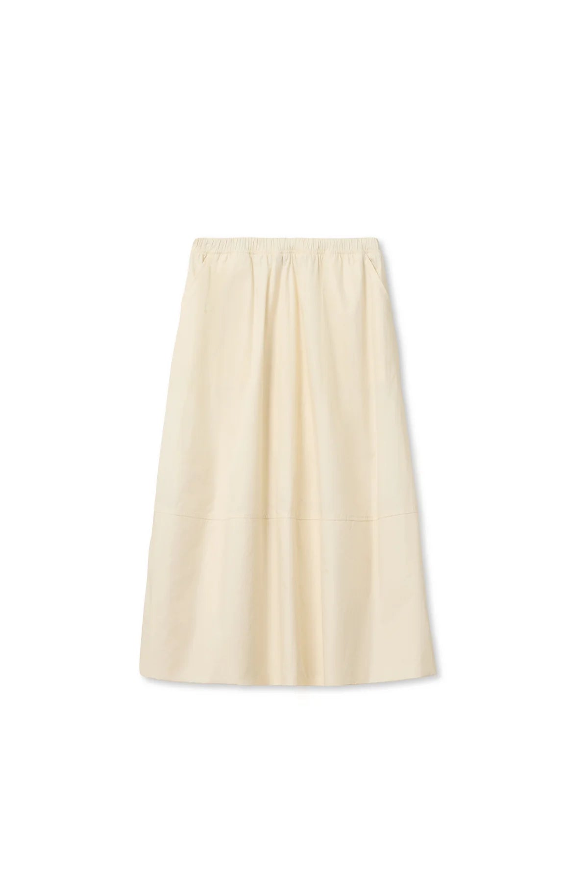 Minka Coton Poplin Skirt - Sugar