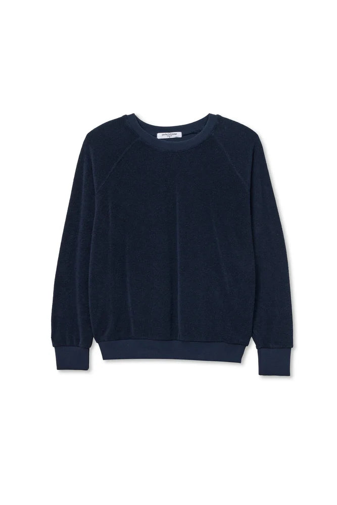 Saylor Loop Terry Sweatshirt - Navy