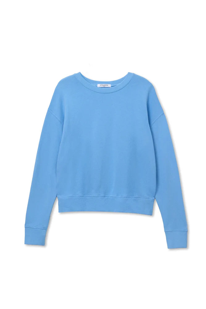 Tyler French Terry Pullover Sweatshirt - Pacific Blue